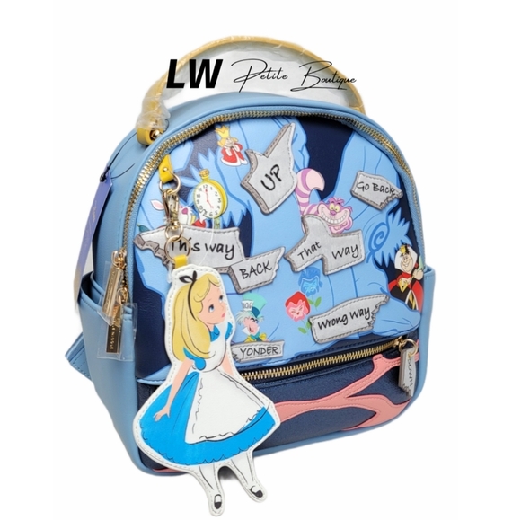 Danielle Nicole/Disney Alice in Wonderland Mini Backpack - Picture 5 of 10
